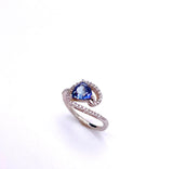 Peacock Tanzanite Ring C368RPF127FT2WI