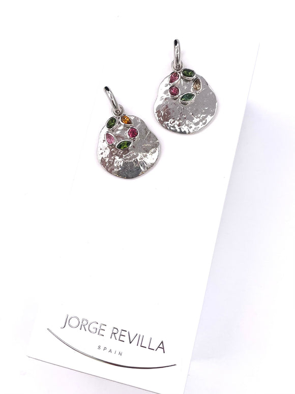 Jorge Revilla Spain Silver Morning Collection Earrings F351PE129-75T