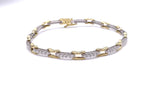 Simon G Two Tone Diamond Bracelet A846LB2631
