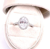 Sylvie Oval Engagement Ring A819S1814-028A